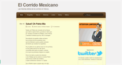 Desktop Screenshot of corridomexicano.com